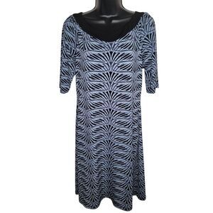 Laundry by Shelli Segal stretch jersey dress size 12